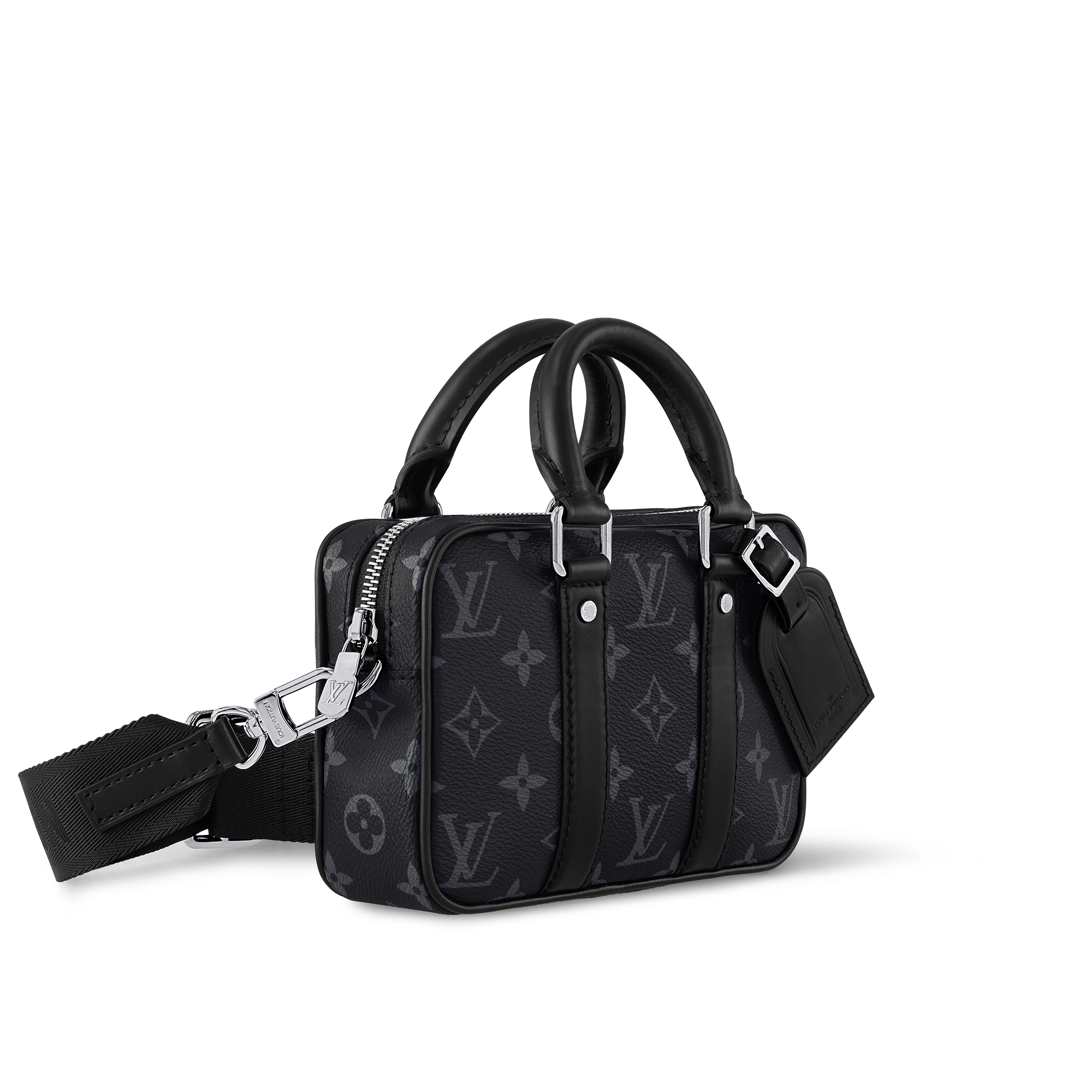す*へ様 Louis Vuitton ブラック Nano Porte Documents Voyage Monogram Eclipse - Bags | LOUIS VUITTON